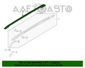 Balustrade longitudinale Ford Explorer 16-19 restilizat, argintii, zgâriate