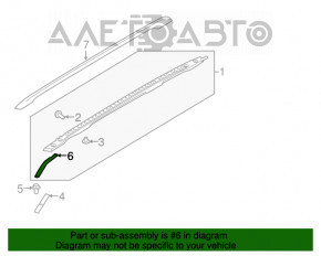 Capota dreapta fata pentru Ford Explorer 11-19