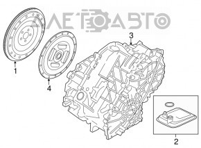 АКПП в сборе Ford Fusion mk5 17-20 CVTPSE hybrid 115к