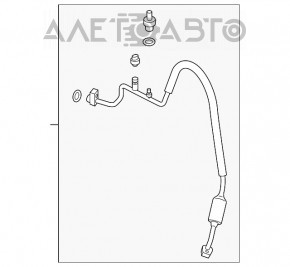 Compresorul de aer condiționat și încălzire pentru Ford Mustang mk6 15-17 2.3T