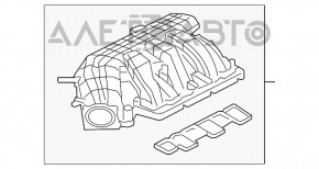 Colector de admisie Ford Mustang mk6 15- 3.7