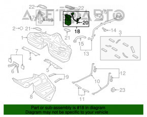 Топливный насос бензонасос Ford Mustang mk6 15- 2.3T