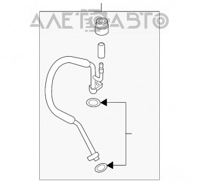 Compresorul de aer condiționat al cuptorului Ford Mustang mk6 15- 5.0, primul