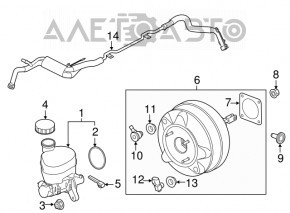 Amplificator de vid Ford Mustang mk6 15- 5.0