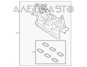 Коллектор впускной Ford Edge 15- 2.7T