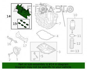 Коллектор впускной Ford Edge 15- 2.7T