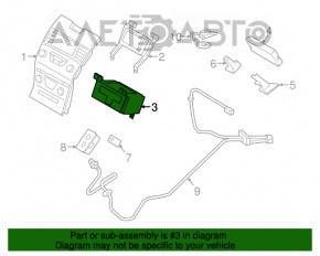 Radio cu casetofon Ford Edge 15-21