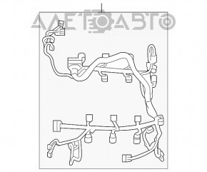 Cablu motor Lincoln MKX 16- 3.7