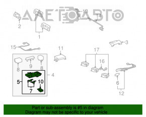 Блок реле ВВБ Lexus RX400h 06-09