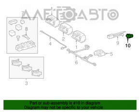 Чека батареи Toyota Avalon 13-18 2.5 hybrid