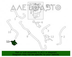 Pompa de răcire a invertorului Toyota Camry v70 18-