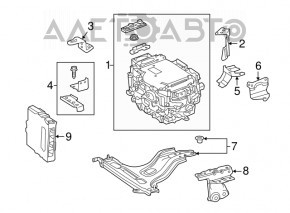 Suport invertor Toyota Rav4 13-18