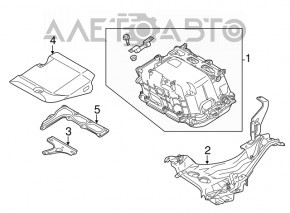 Накладка инвертора Lexus CT200h 11-17