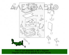 Suportul invertorului pentru Toyota Highlander 08-10 hibrid