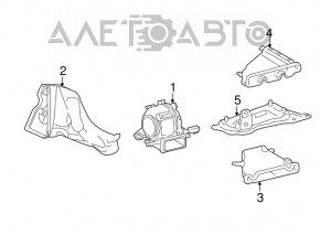 Ventilatorul VVB Toyota Prius V 12-