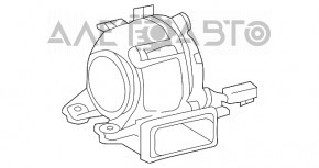 Ventilatorul de răcire VVB pentru Lexus CT200h 11-17