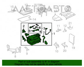 Inversorul Lexus RX400h 06-09