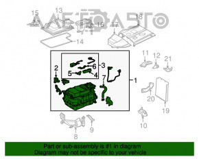 Инвертор Lexus RX400h 06-09