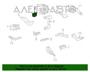 Conducta radiatorului Lexus GS450h 07-11 №1