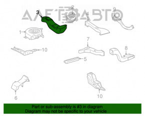 Воздуховод батареи Lexus GS450h 07-11 №2