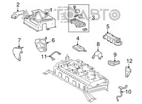 Blocul de relee VVB Toyota Camry v40 hibrid