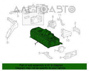 Baterie de acumulator asamblată VVB pentru Lexus ES300h 13-18 93k 265V