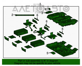 Baterie de acumulator VVB asamblată pentru Toyota Highlander 14-