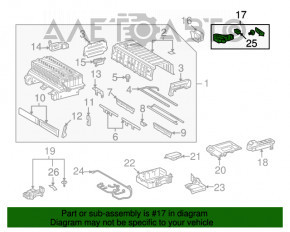 Verificarea bateriei pentru Lexus GS450h 06-11