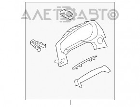 Panoul de instrumente Mazda 6 13-21 SUA