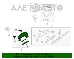 Panoul de instrumente Mazda 6 13-21 SUA