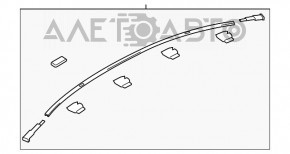 Capota stângă a acoperișului Mazda 6 13-21 nouă originală OEM