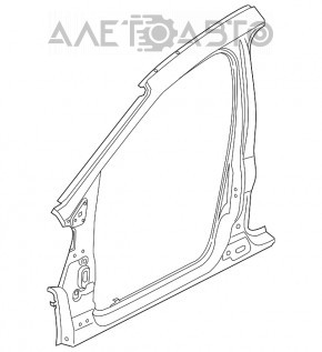 Bara metalica cu stâlpul frontal stânga pentru caroseria Ford Escape MK3 13-