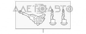 Личинка замка передней левой Mazda 6 13-21