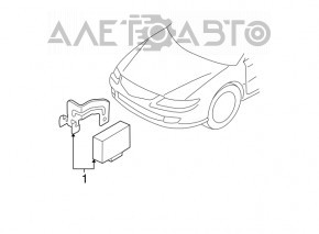 ALARM CONTROL THEFT LOCKING MODULE MAZDA 6 02-08