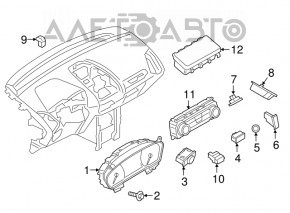 Щиток приборов Ford Ecosport 18-22