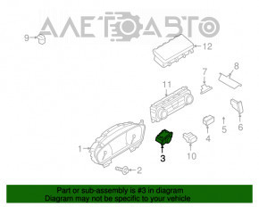 Controlul luminii Ford Ecosport 18-22 fără PTF