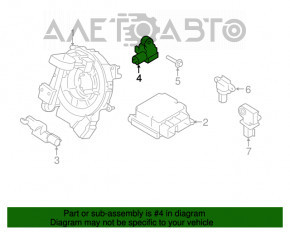 Senzor airbag dreapta față Ford Ecosport 18-22