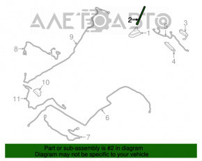 Antena de ștap Ford Ecosport 18-22