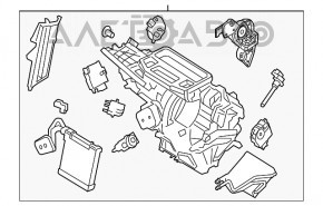 Arzătorul complet pentru Ford Ecosport 18-22