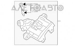 Suport spate stânga Ford Ecosport 18-22