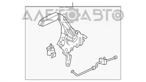 Maneta frânei de mână pentru Ford Ecosport 18-22 SES, Titanium