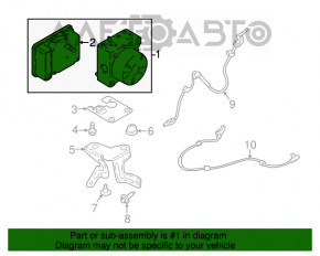 ABS АБС Ford Ecosport 18-22