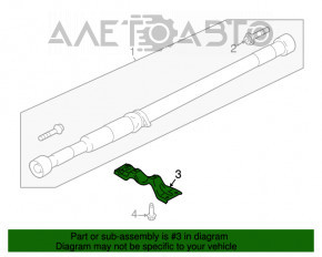 Кронштейн карданного вала Ford Ecosport 18-22