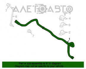 Stabilizatorul frontal Ford Ecosport 18-22 2.0