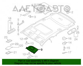 Capota dreapta Ford Ecosport 18-22 gri, fara cârlig