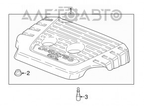 Capacul motorului Ford Ecosport 18-22 2.0