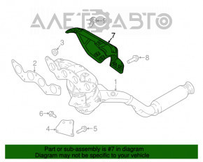 Protecția colectorului Ford Ecosport 18-22 2.0