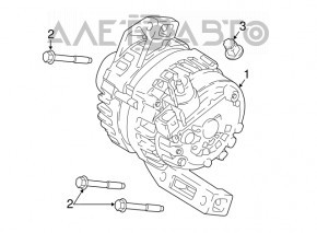 Generatorul Ford Ecosport 18-22 2.0