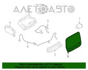 Monitor, display, navigație Ford Ecosport 18-22 cu control