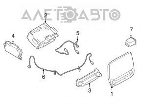 Monitor, display, navigație Ford Ecosport 18-22 cu control